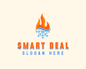 Fire Snow Thermal  logo design