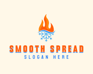 Fire Snow Thermal  logo design