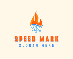 Fire Snow Thermal  logo design