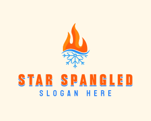 Fire Snow Thermal  logo design