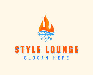 Fire Snow Thermal  logo design