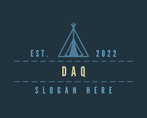 Tent Adventure Camp Logo