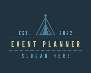 Tent Adventure Camp Logo