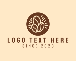 Minimal - Coffee Bean Cafe logo design