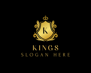 Crown Shield Boutique logo design