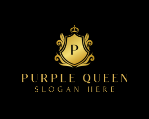 Crown Shield Boutique logo design