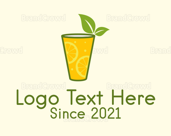 Lemonade Juice Drink Logo