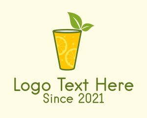 Drinking - Lemonade Juice Drink logo design