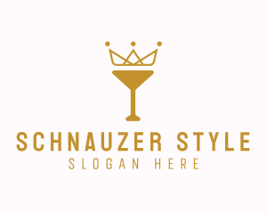 Gold Crown Chalice logo design