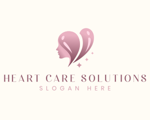 Heart Mental Care Human logo design