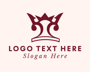 Ornate Crown Decor Logo