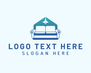 Lounge - Sofa Furniture Interior Design logo design