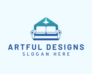 Sofa Furniture Interior Design logo design