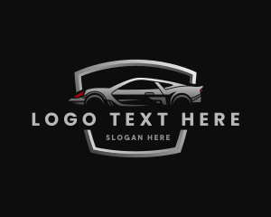Luxury Car Transportation Logo