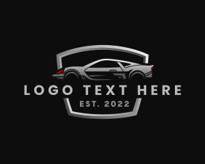 Supercar - Luxury Car Transportation logo design