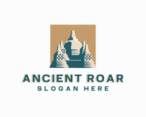  Ancient Structure Landmark logo design