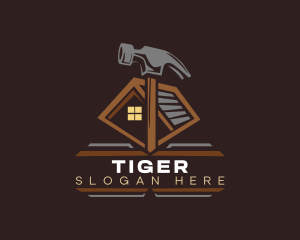 Utility - Hammer Construction Renovation logo design