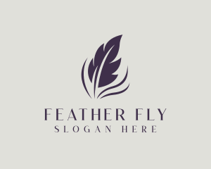 Feather Quill Author Publishing logo design