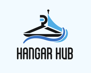 Nautical Ship Hanger  logo design