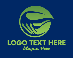 Herbal - Nature Leaf Hand logo design
