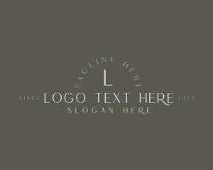 Nuptials - Luxe Elegant Business Brand logo design