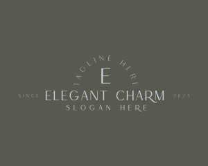 Luxe Elegant Business Brand logo design