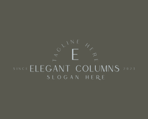 Luxe Elegant Business Brand logo design