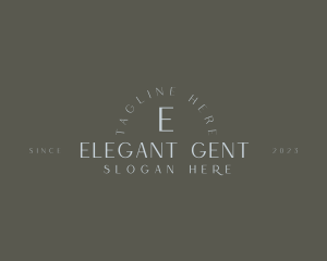 Luxe Elegant Business Brand logo design