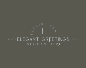 Luxe Elegant Business Brand logo design