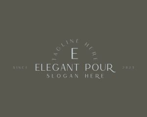 Luxe Elegant Business Brand logo design