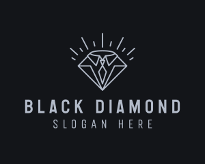 Diamond Suit Clothing logo design