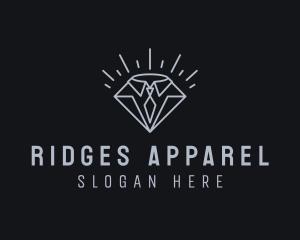 Diamond Suit Clothing logo design