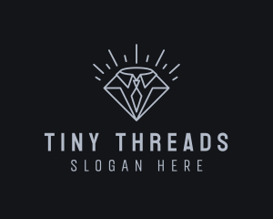 Diamond Suit Clothing logo design