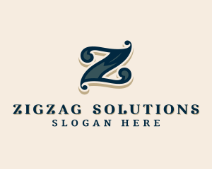 Fancy Fashion Boutique Letter Z logo design