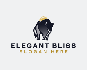 Buffalo Bison Bull Logo