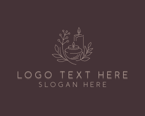 Candle Maker - Artisanal Scented Candle logo design