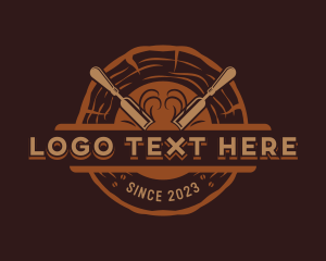 Woodwork - Chisel Woodworking Handyman logo design