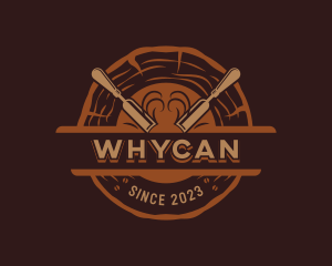 Chisel Woodworking Handyman Logo