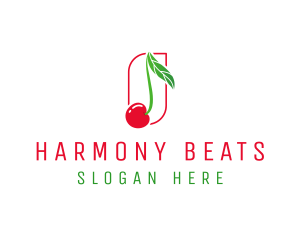 Musical Cherry Sound logo design