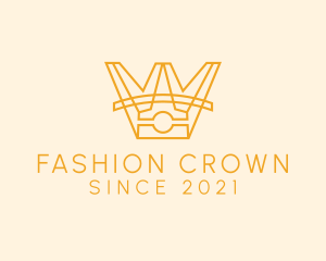 Gold Crown Camera logo design