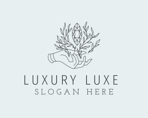 Luxe Diamond Jewelry logo design