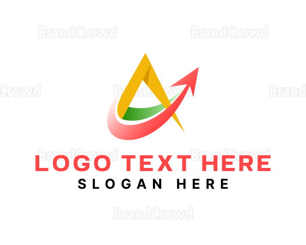 Generic Logistics Letter A Logo