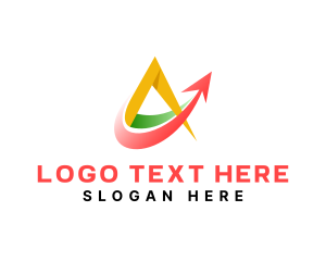 Generic Logistics Letter A Logo