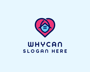 Heart Home Property Logo