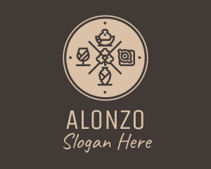 Hipster Fine Dining Restaurant logo design