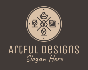 Hipster Fine Dining Restaurant logo design