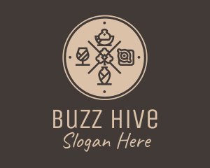 Hipster Fine Dining Restaurant logo design