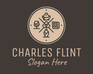 Hipster Fine Dining Restaurant logo design