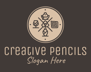 Hipster Fine Dining Restaurant logo design