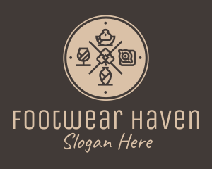 Hipster Fine Dining Restaurant logo design